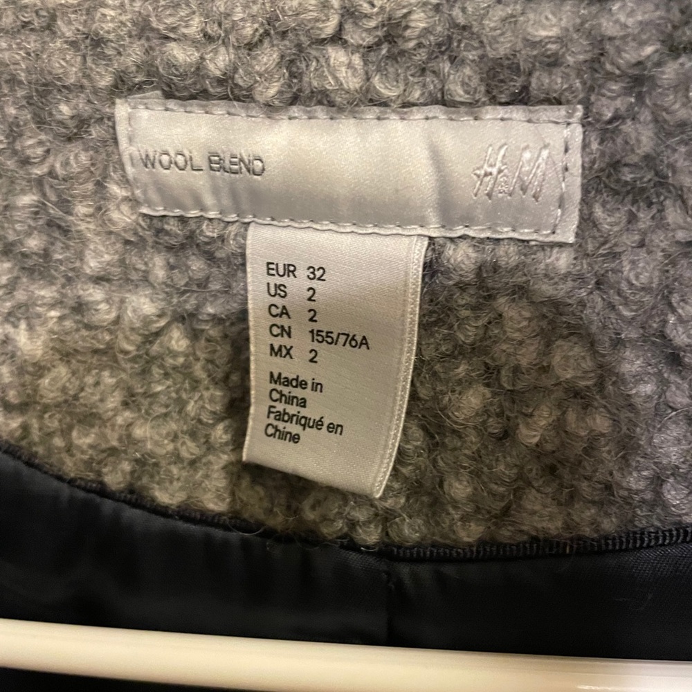 H&M grey wool jacket - Picture 7 of 7